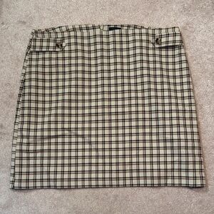 Anne Taylor Plaid Women's Skirt
